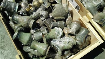 احباط تهريب مقتنيات أثرية بجمارك الأسكندرية