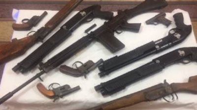 أمن المنيا يواصل الحملات على «حائزي الأسلحة»