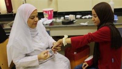 إجراء تحاليل فيروس «سى» لـ 1000 طالب بجامعة بنى سويف