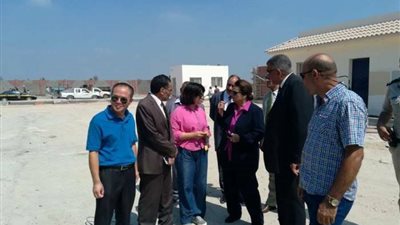 محافظ البحيرة تتفقد أعمال البنية التحتية في المنطقة الصناعية بـ«حوش عيسى»