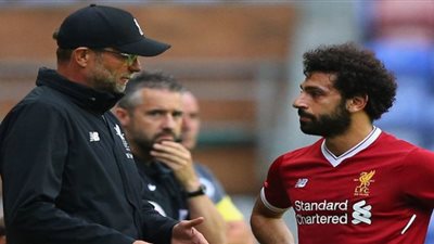 «كلوب» يشيد بتطور أداء «صلاح» قبل قمة «ليفربول وأرسنال»