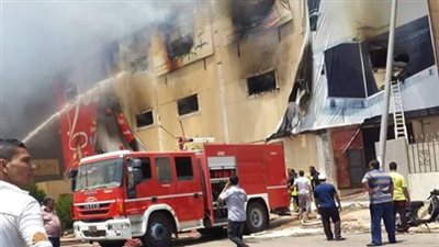 غلق محطة البنزين المحترقة بـ«قها» لحين استيفاء شروط تطويرها 