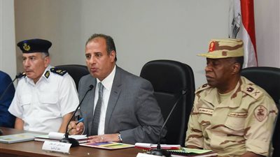 محافظ الإسكندرية يترأس برنامج إدارة الأزمات والكوارث بالمحافظة 