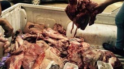 «مباحث التموين» تضبط 3 أطنان لحومًا فاسدة بكفر الشيخ