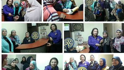 بالصور..«روتارى الإسكندرية» يقدم مستلزمات طبية لأطفال الرمل و«أيادى المستقبل»