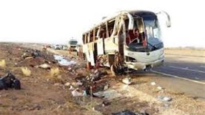 مصرع وإصابة 52 في حادث تصادم بـصحراوى بني سويف الشرقي