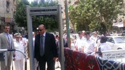 مدير أمن القاهرة يتفقد انتظام خدمات تأمين المواطنين ثانى أيام العيد