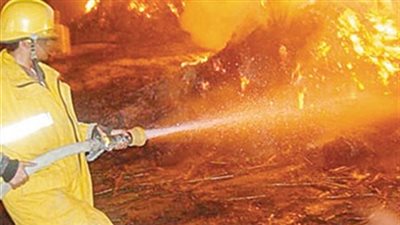 حريق يلتهم بنزينة بالكامل فى القليوبية