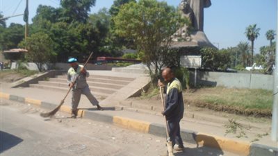 «الدالى» يكلف «العامة للنظافة» بصيانة حدائق «الجيزة»