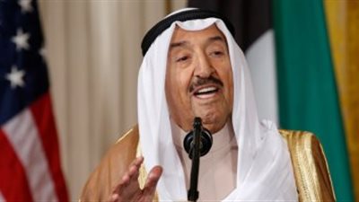 أمير الكويت يبعث برقية تعزية للرئيس السيسى فى شهداء العريش