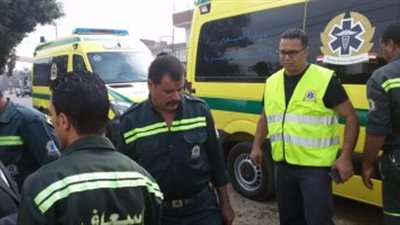 مصرع طفلين وإصابة 22 إثر انقلاب مينى باص فى ترعة بالبدرشين