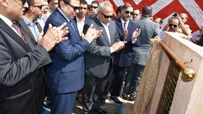 بالصور.. «سعفان» يضع حجر الأساس لمبنى القوى العاملة بالشرقية بتكلفة 7 ملايين جنيه