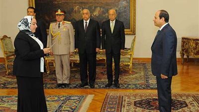 عادلة رجب: حل مشكلات السياحة هدفي بعد حلف اليمين أمام الرئيس