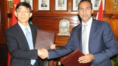 بنك مصر يوقع على مذكرة تفاهم مع بنك التنمية الصيني لتنويع مصادر تمويل المشروعات المصرية الصينية