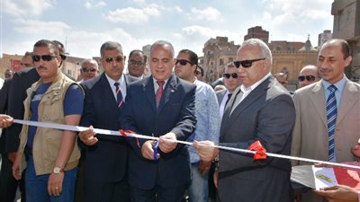بالصور.. افتتاح كوبرى«القناطر التسعة» فى الشرقية بتكلفة 5.245 ملايين جنيه