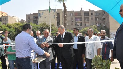 بالصور.. افتتاح معرض مستلزمات المدارس بالجيزة