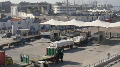وصول 210 آلاف طن بضائع إلي ميناء الاسكندرية