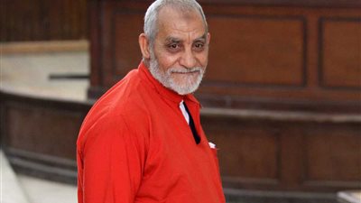 المؤبد ‏لبديع وثلاثة آخرين بأحداث بني سويف 