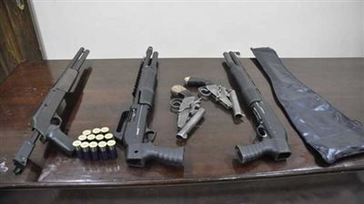 الأمن العام يضبط 4 قطع سلاح ناري وينفذ 1279 حكماً قضائياً في حملة أمنية بدمياط