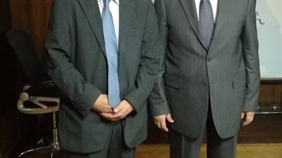 وزير الكهرباء يستقبل وفد شركة هيتاشى اليابانية 