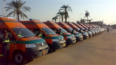 2245 سيارة إسعاف و10 لنشات استعدادًا للاحتفال بذكرى نصر أكتوبر