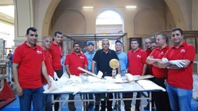 وصول العجلة الحربية لـ«توت عنخ آمون» إلى المتحف الكبير