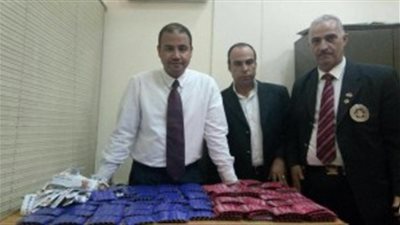 بالصور.. ضبط مكملات غذائية قبل تهريبها من السودان بمطار القاهرة