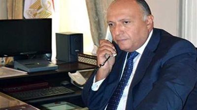 شكري يتلقى اتصالات التهنئة بالصعود للمونديال من نظرائه