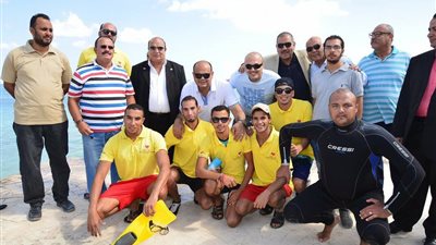 محافظ مطروح: تشغيل أوائل مهرجان السباحة في شركات الانقاذ