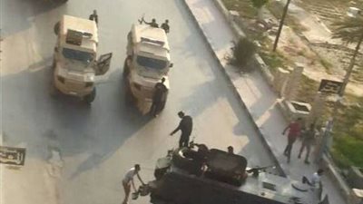 هجوم إرهابي على كمين «كرم القواديس»