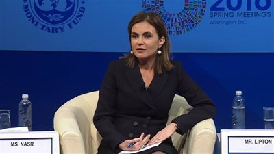 سحر نصر تبحث مع وفد من بورصة لندن جذب مزيد من الاستثمارات لمصر