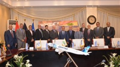 «مصر للطيران» تجدد الشراكة مع لوفتهانزا الألمانية 7 سنوات
