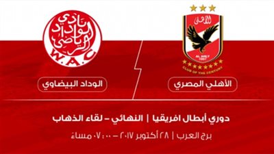 التشكيل المتوقع لمواجهة «الأهلي» و«الوداد» فى نهائى افريقيا