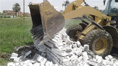 إزالة 544 حالة تعد على أملاك الدولة بـ 10 محافظات