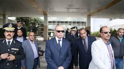 محافظ القاهرة يزور مصابي مسجد الروضة في معهد ناصر