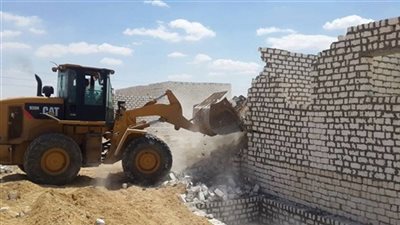 إزالة 400 حالة تعد على أملاك الدولة في المحافظات