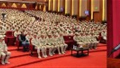 الفريق محمد فريد يشهد المشروع التكتيكي «طاهر 52»