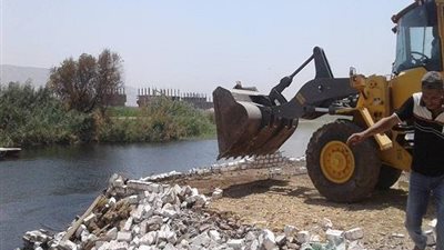 إزالة 164 حالة تعد على أملاك الدولة والأراضى الزراعية بـ 4 محافظات خلال 24 ساعة