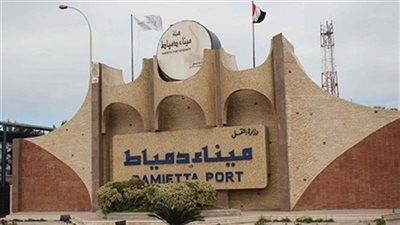 ميناء دمياط يستقبل 5 سفن للحاويات والبضائع العامة