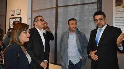 المتحف الكبير يستقبل بوابة الملك أمنمحات الأول