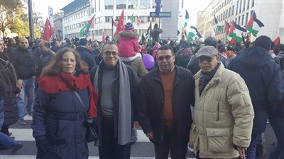 وقفة للجالية المصرية بإيطاليا احتجاجاً على قرار ترامب حول القدس