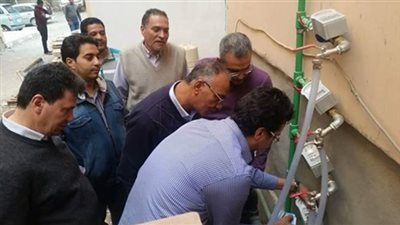  تركيب عدادات المياه مسبوقة الدفع لـ1848 وحدة بالمنيا الجديدة
