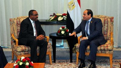 الرئيس يعقد اجتماعاً ثنائياً مع رئيس وزراء إثيوبيا