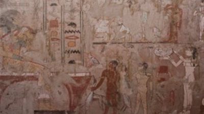 شاهد.. مقبرة «حتبت» بالجبانة الغربية بـ«منطقة الهرم»