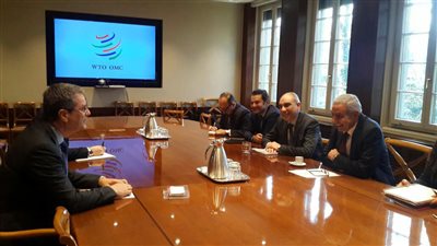 قابيل يبحث مستقبل التجارة العالمية في جينيف