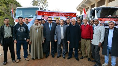 المصيلحى: إمداد محافظة شمال سيناء بكميات كبيرة من السلع الغذائية والخضر الطازجة والألبان 