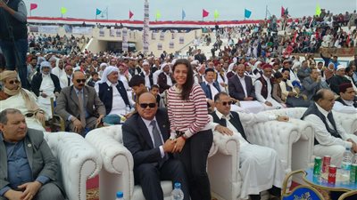 حراس الحدود يشاركون فى اختيار «الرئيس» مؤتمر جماهيري حاشد بمطروح