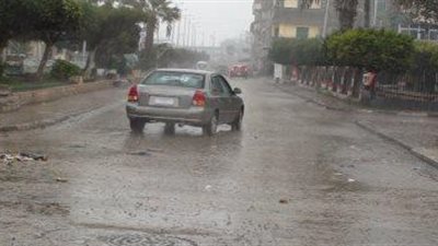  محافظة دمياط تتعرض لموجة من الأمطار والطقس السيئ