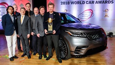  «رنج روفر فيلار» تحصد جائزة أفضل تصميم لعام 2018 