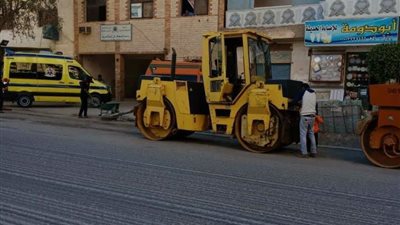 «مطروح» البدء في رصف شارع الاسكندرية والمناطق والميادين بعد انتهاء مشروعات الصرف والكهرباء والغاز